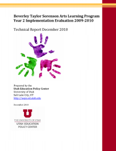 Beverley Taylor Sorenson Arts Learning Program (BTSALP) Evaluation, 2010